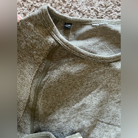 GYMSHARK O.G. FLEX SET KHAKI GREEN SIZE MEDIUM - Picture 10 of 12